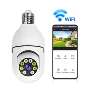 Home Security Camera Light Vision 24x7 Continuous Recording with Motion Sensor LED Lights